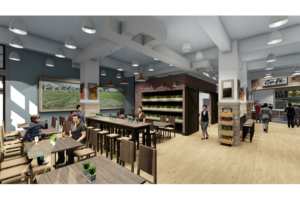 FSCJ's 20West Cafe rendering