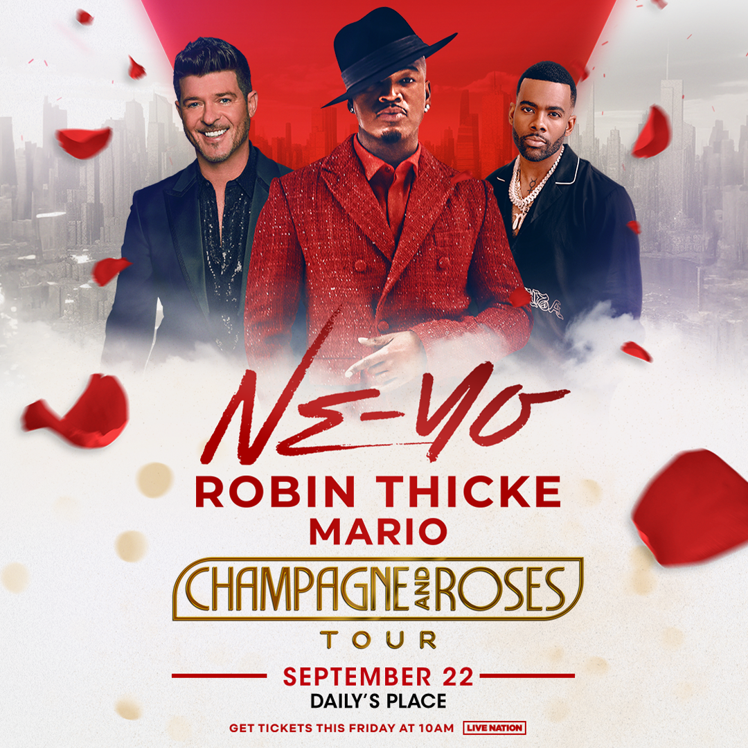 NEYO CHAMPAGNE & ROSES TOUR With Robin Thicke and Mario Downtown